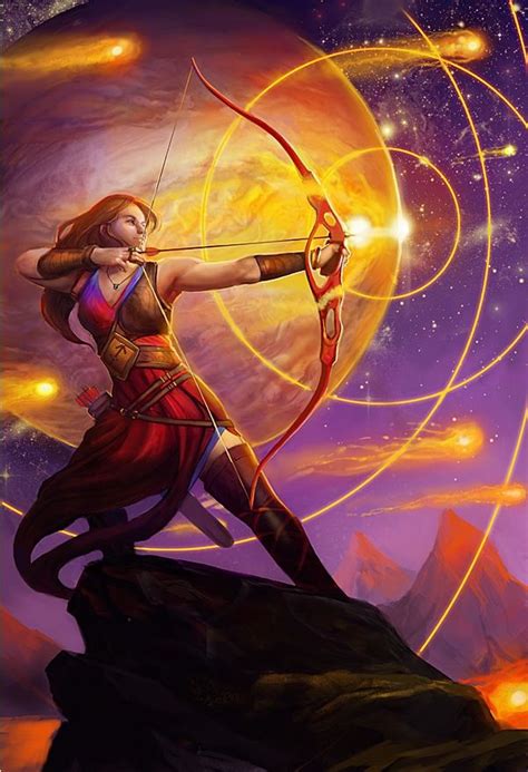 Sagittarius and the Thunder Witch Archetype: An In-depth Analysis
